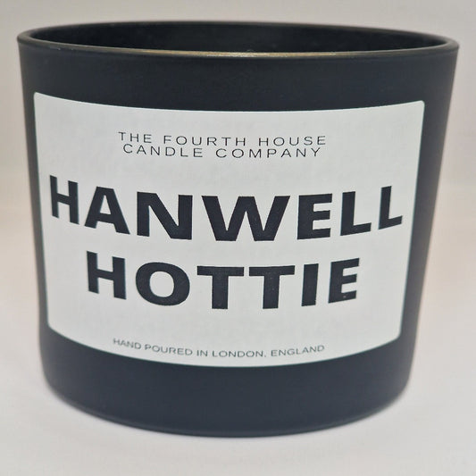 Hanwell Hottie - Soy Wax Candle with Cracking Wood Wick. 220g