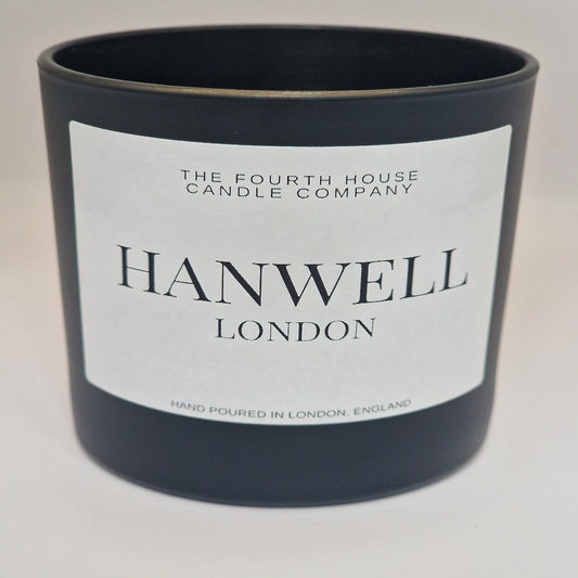 Hanwell - Soy Wax Candle with Cracking Wood Wick. 220g