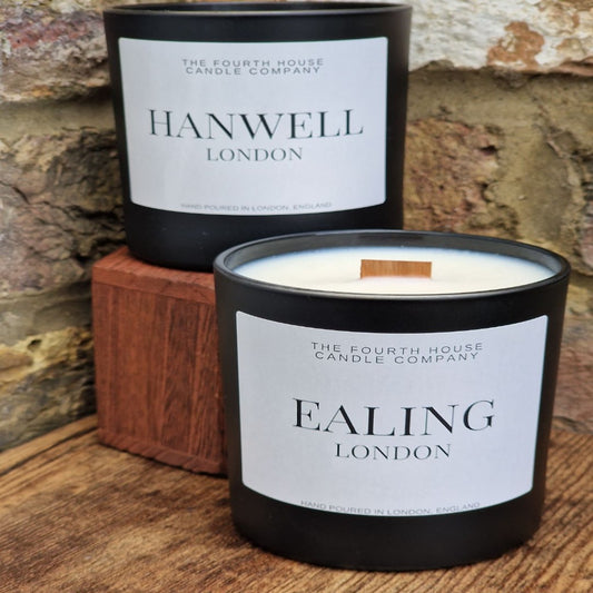 Ealing - Soy Wax Candle with Cracking Wood Wick. 220g