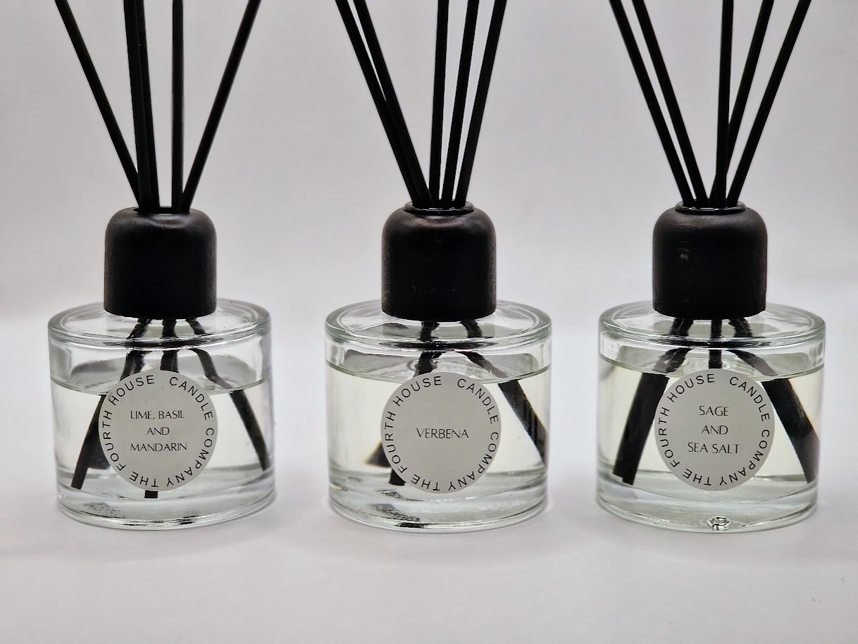 Luxury Hand Poured Reed Diffusers - 100g High Quality Fragrance Oil Re
